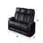 Modern Fabric Recliner 3-Piece Living Room Set - Wood Frame, Massage Function