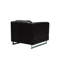 Chaise en cuir fleur Zakara-71529053