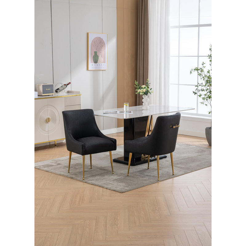 Chaise Waltrudis, Brun-noir