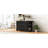 Versatile Rolling Kitchen Island With 6 Drawers, Pull-Out Trash Can Compartment, Drop-Leaf Countertop, Built-In Power Outlet, And 5 Hidden Lockable Wheels For Flexible Cooking And Storage.-1699913899