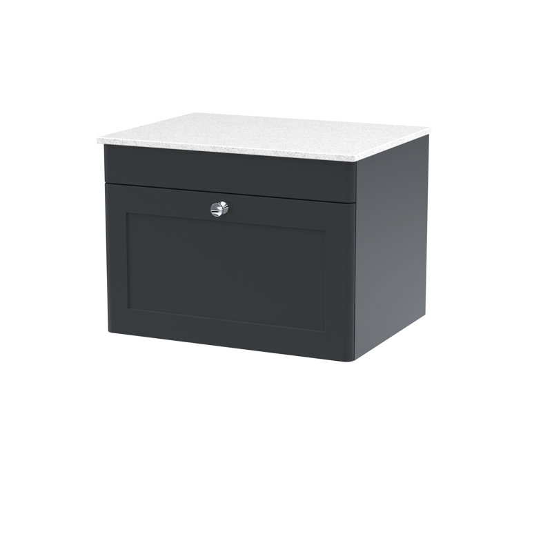 Classique Bathroom Vanity, Soft Black, 60cm W