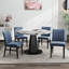 Faux Marble Top Dining Set