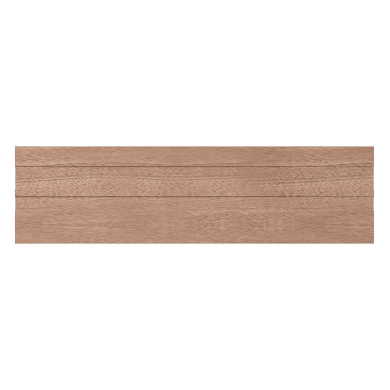 BRB3 - Moulure en bois franc pour bébé Howe Americraft, P 11/16 po x l 2 1/4 po x L 96 po, acajou Sapele, Sapele