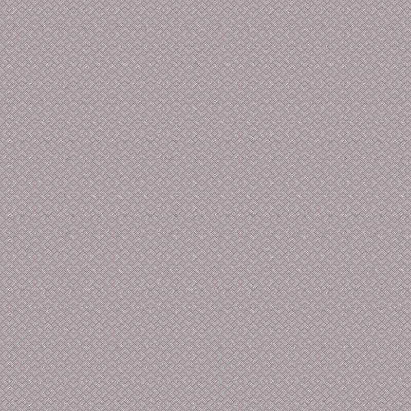 Kynadi Geometric Maze Motif 10m x 53cm Wallpaper Roll, Purple