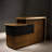Contemporary Rectangular Manufactured Wood Reception Desk