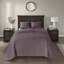 Ensemble de courtepointe réversible Madison Park Québec - Cozy mauve double / grand