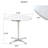 Modern Circular Dining Table, Small Tea Table
