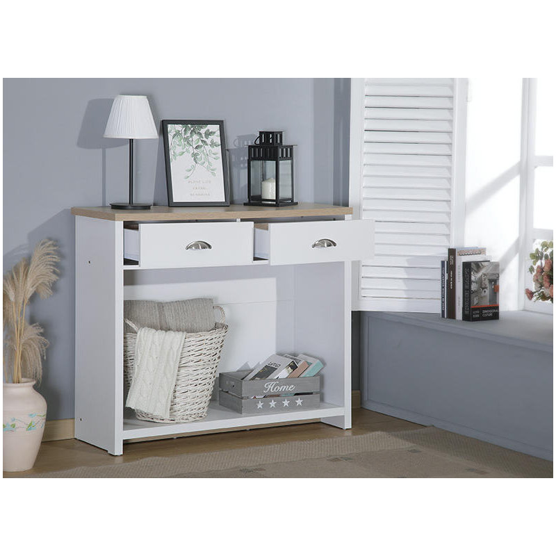 Raphaelle 99cm Console Table, White