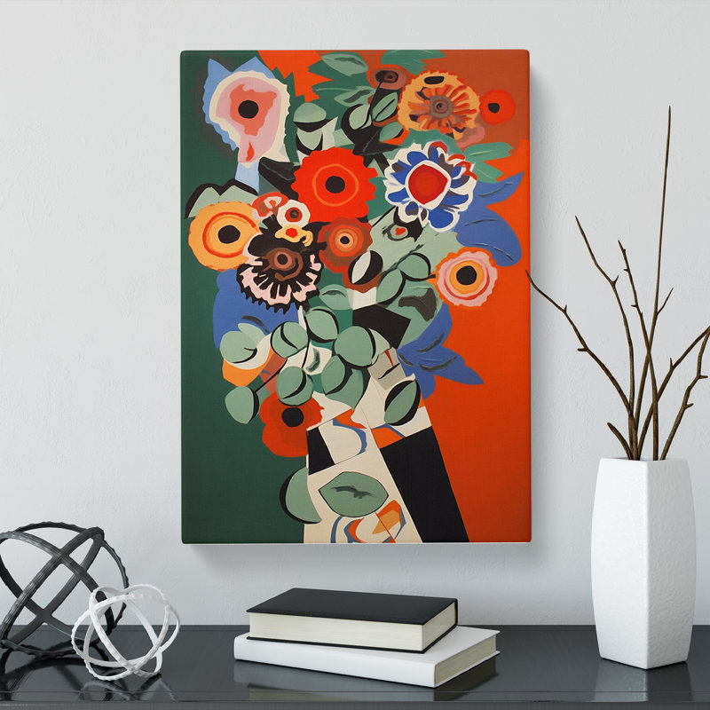 Rashon Flowers Constructivism Vol.6 - Wrapped Canvas, 50cm H x 35cm W x 3cm D