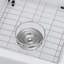 Évier de bar en quartz avec grille et crépine L 18 po x l 16 po Quartz