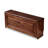 Contemporary Minimalist Dark Brown Solid Wood Flip Storage Bench-1336936182