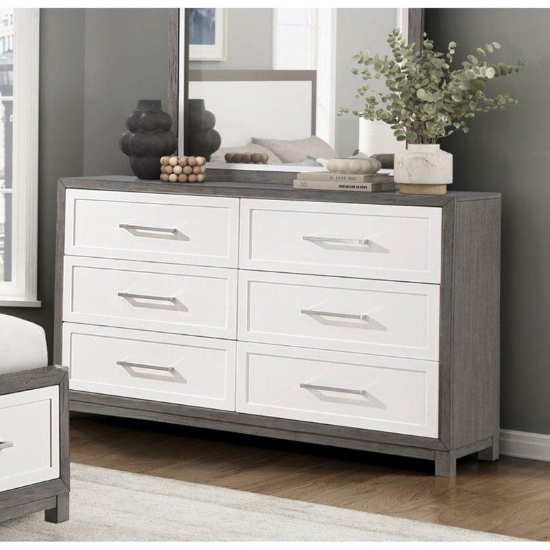 Commode ivoire, commode grise, commode
