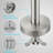 Floor Mounted Tub Filler with Diverter and Handshower-114792391