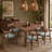 Solid Wood Upholstered Dining Set-1145230365-1267430020