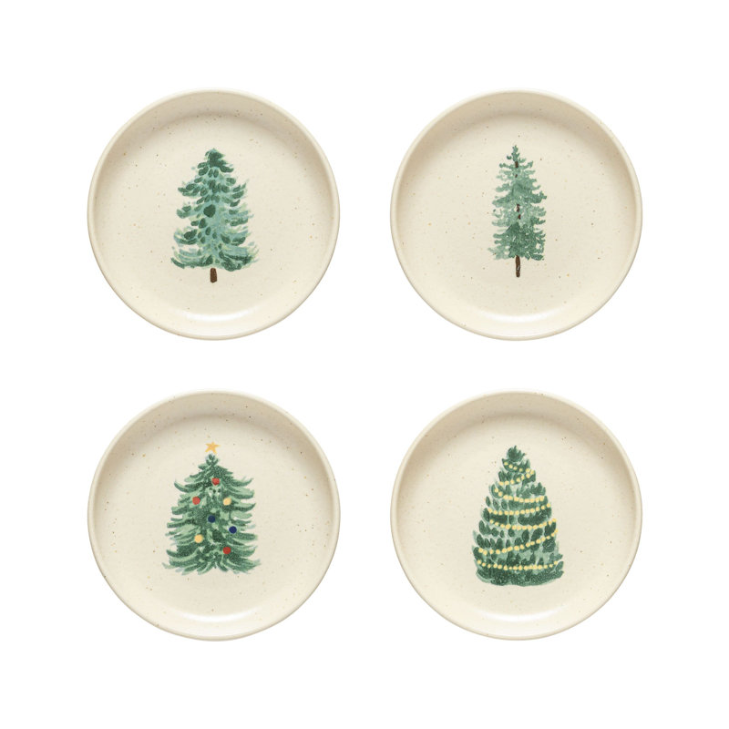 Ensemble de 4 assiettes à hors-d'œuvre Casafina Pacifica