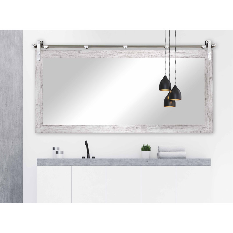 Mclemore Flat Wall Mirror, 30.5" x 53.5"