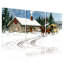 Ensemble de 3 impressions sur toile de Noël-596971920