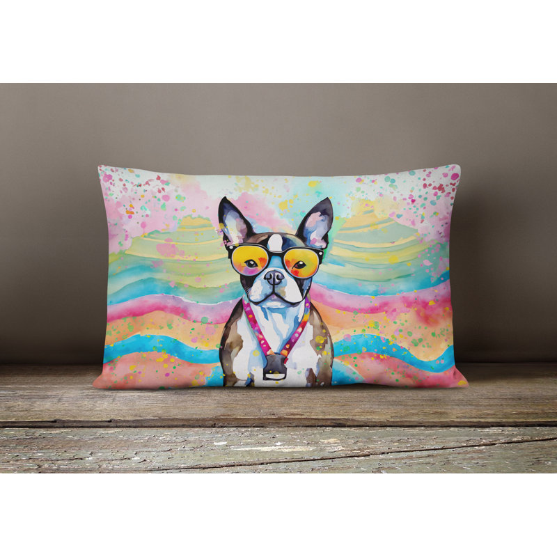  Coussin décoratif intérieur / extérieur en polyester Autre / Sans motif, H 12 po x l 16 po, Rectangulaire