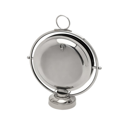 Support de service rond pliable
