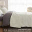 Ensemble de courtepointe simple Homelike Moment, courtepointes légères, beige doux-120291343-120291342