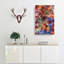 Colour Me In Abstract - Wrapped Canvas Print-55314749