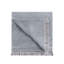 Ensemble de 3 serviettes de bain en coton velours gris, ensemble de serviettes en jacquard décoratif absorbant