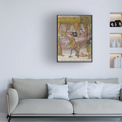 Perrissin, J. J. And Tortorel, J. The Death Of Henri II 10Th July 1559 Canvas Art