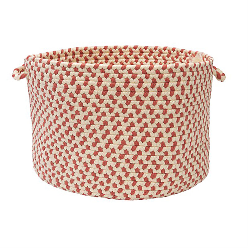 Colonial Mills Carousel Decorative Basket, 10" H x 14" W x 14" D, Sun Squeeze