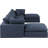 Huerres Upholstered U-Shaped Sectional Reversible-87149752