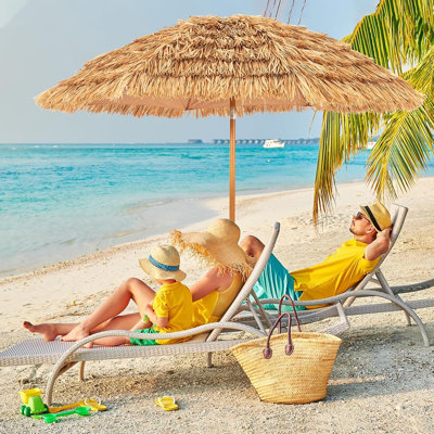 Parasol avec inclinaison, Patio Beach Umbre ...