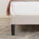 Kempst Upholstered Platform Bed Frame with Height Adjustable Headboard