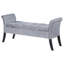 Banc de rangement en velours Jedu-1741315609