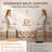 Stylish Upholstered Parsons Dining Chair PU Faux Leather With Silver Nailhead Trim And Sturdy Solid Wood Legs-962716218-962716217-963998959