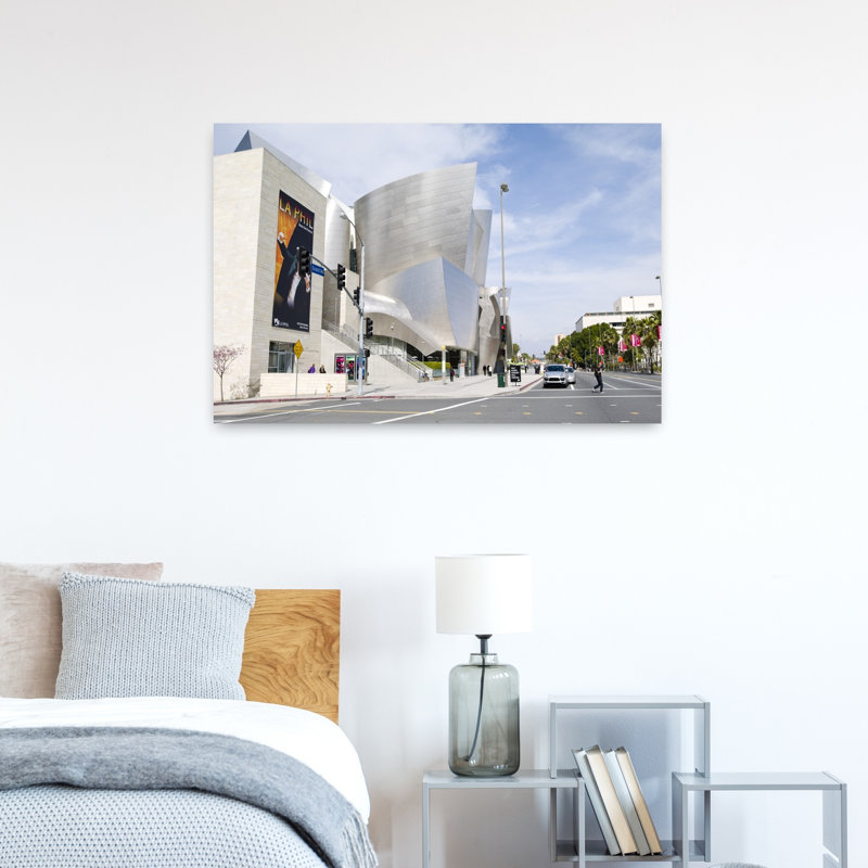 Disney Hall Los Angeles California USA by Scott M. Tansey - Wrapped Canvas Print, 91.44 cm H x 60.96 cm W