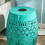 Table d'appoint SOLAR, couleur sarcelle