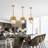 Derise 1 - Light Polished Brass Pendant