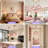 1 - Light Gold Kitchen Island Single Pendant Light With 11in Striped Clear Glass Shade-1353150096