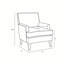 Fauteuil club avec accoudoirs