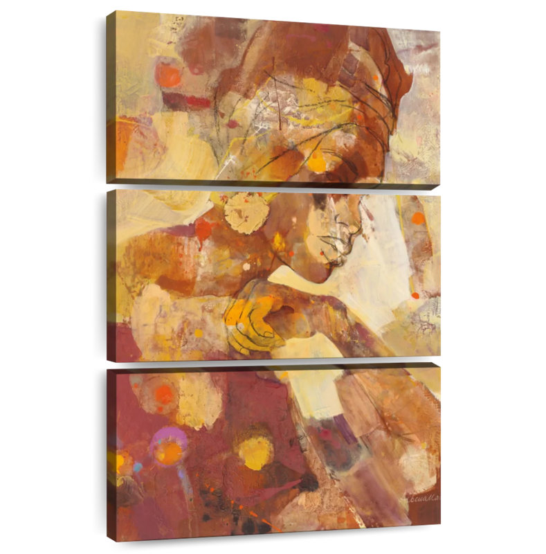 Leisha célèbre la beauté I, H 57 po x l 36 po