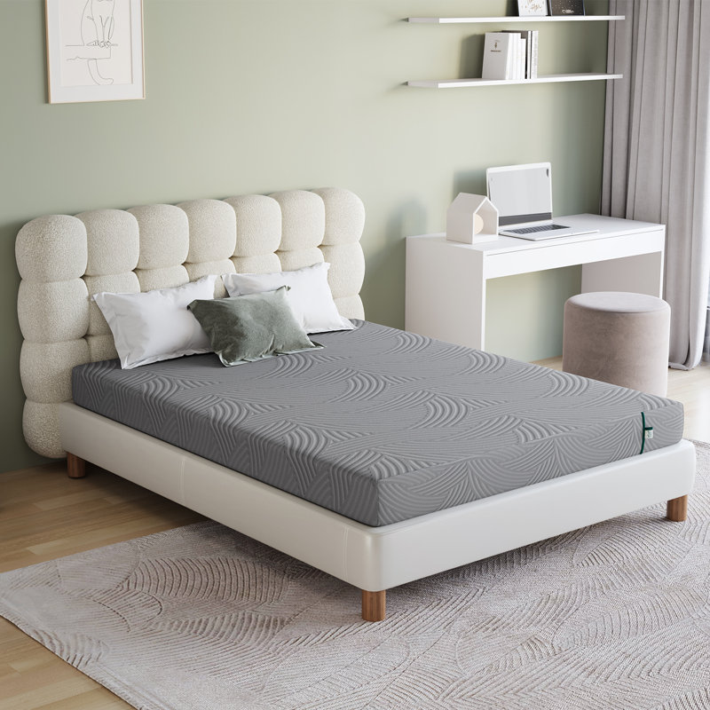 Matelas pour canapé-lit moyen en mousse viscoélastique imprégnée de gel, Lit simple