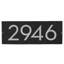 Floating 1-Line Wall Address Plaque-399379052-399379266