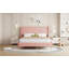 Grand lit plateforme tapissier Daventry-568448518