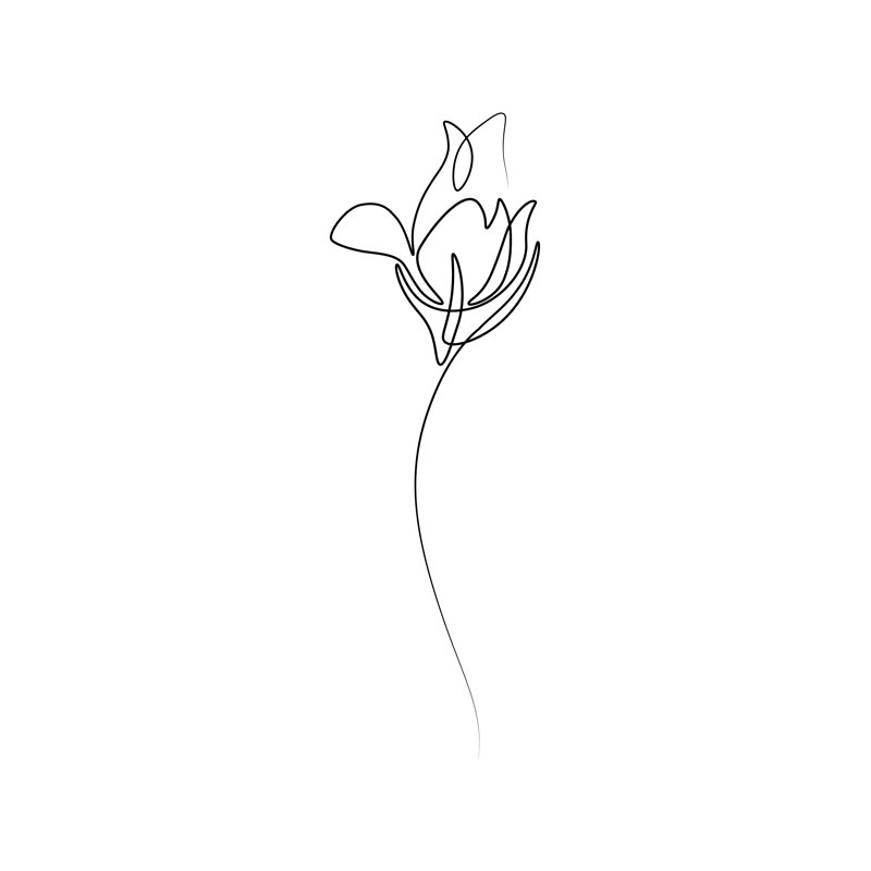 Flower Bud - Wrapped Canvas Print, 122cm H x 81cm W x 3.8cm D