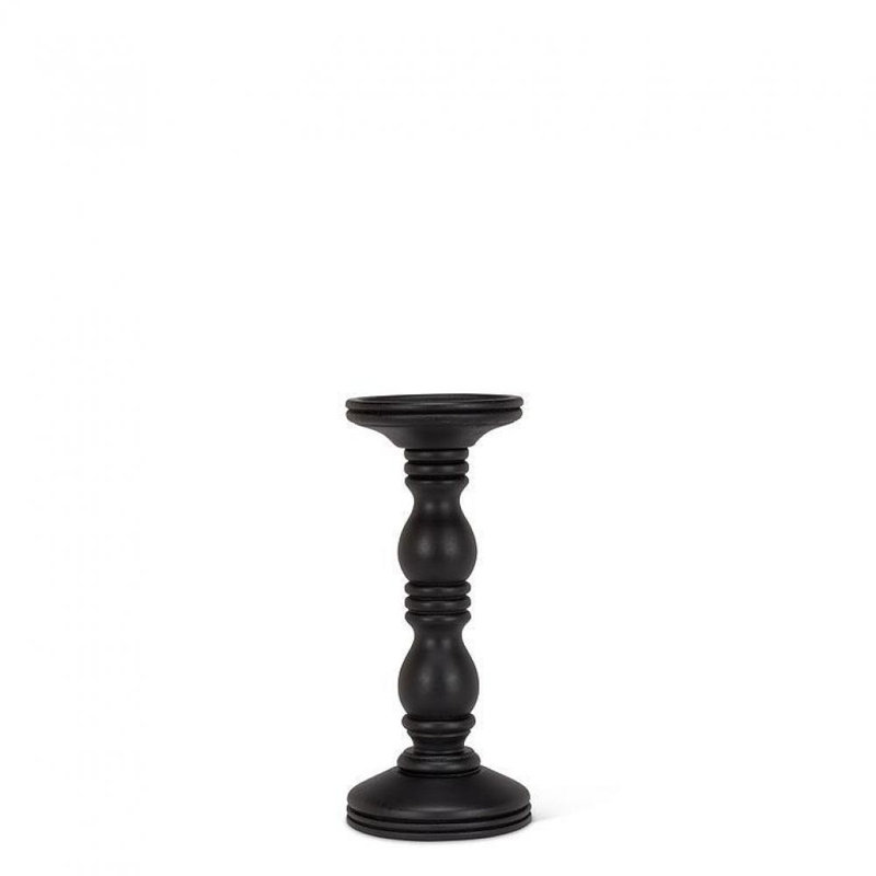 Tabletop Pillar, Black, 10.5" H x 4.5" W x 4.5" D
