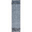 Tapis bleu intérieur / extérieur lavable à la machine Claudian ACN1230-103710735