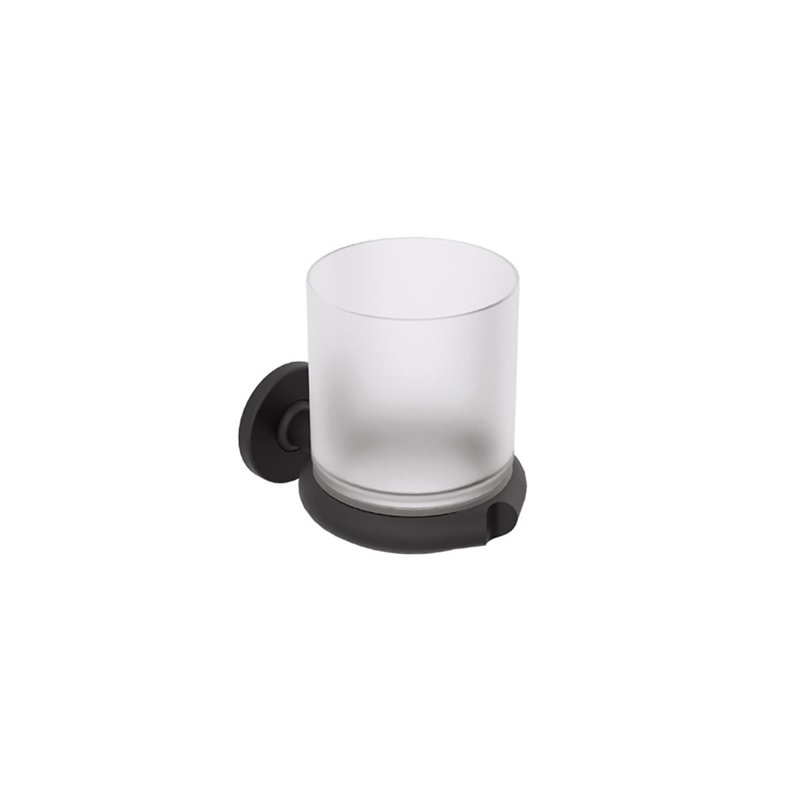 Verre de mbeca, Noir mat