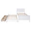 Lit plateforme avec lit gigogne et tiroirs-565101533