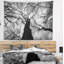 Tapisserie paysage de branches d'hiver-28491797