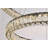 Steveson 2-Light Crystal Oval LED Chandelier-1483814328-1483814330