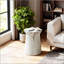 Table de bout d'extérieur en ciment pour patio, jardin, décor de faux terrazzo, petite table d'appoint ronde moderne, utilisation intérieure et extérieure